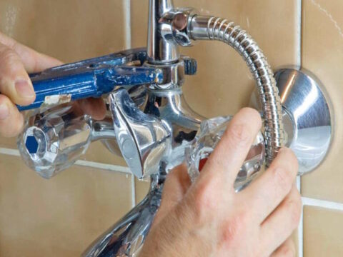 Замена лейки для душа в Минске