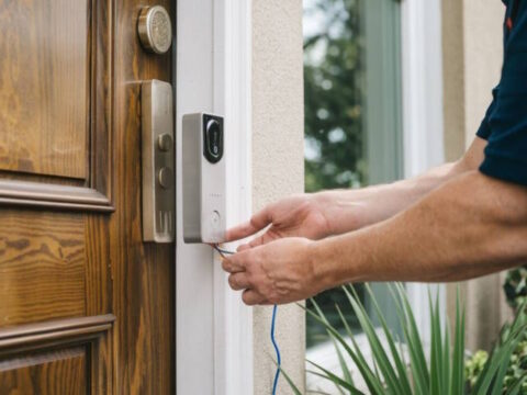 Установка дверного звонка в Минске