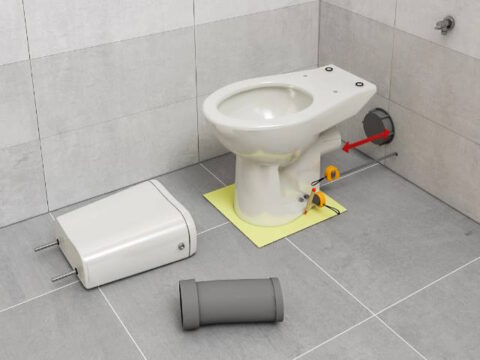 Установка унитаза в Минске