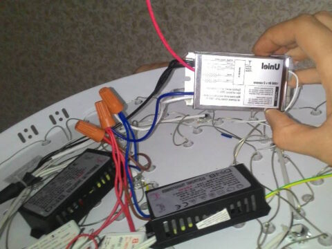 Ремонт светильников в Минске